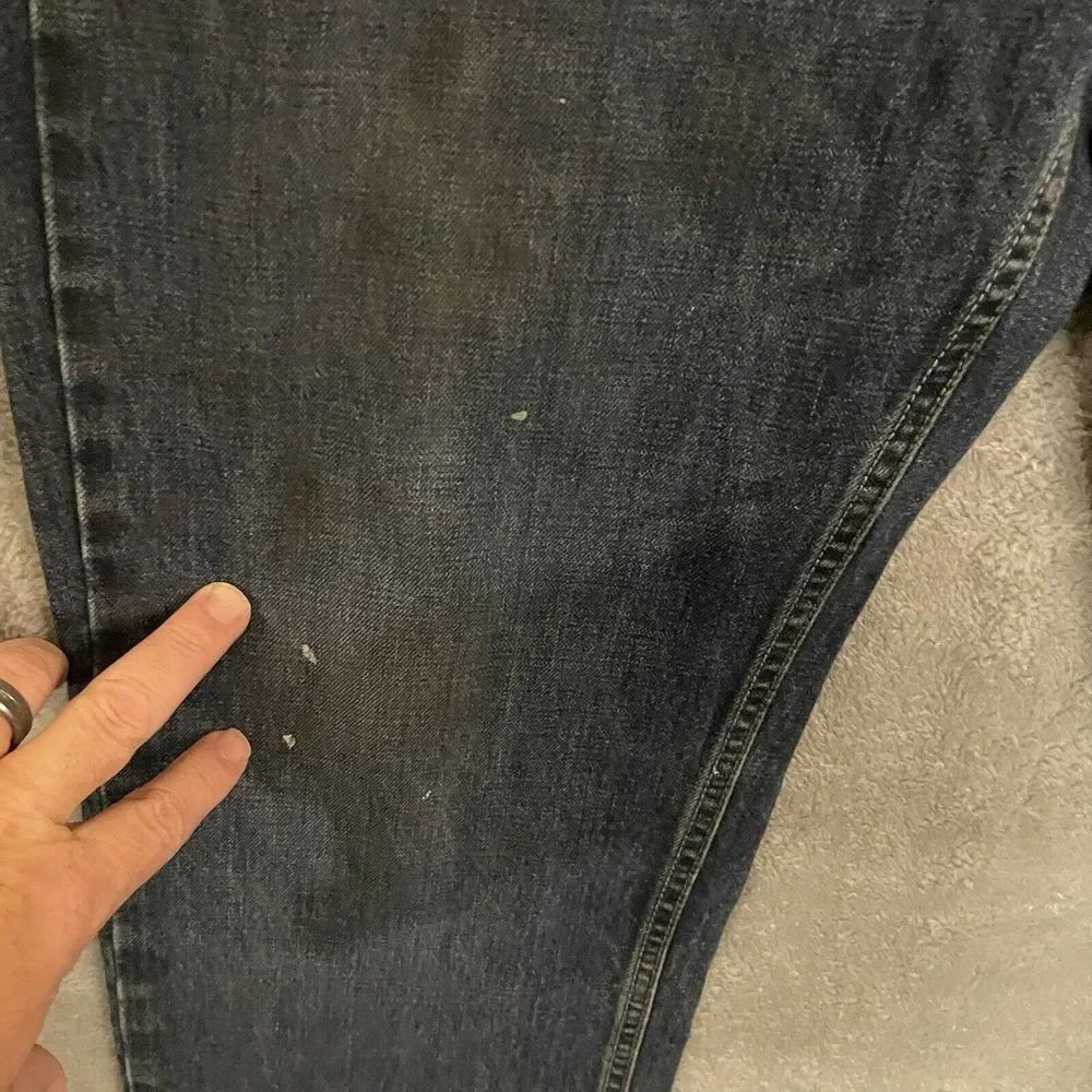 Bob Timberlake Mens Size 34/30 Straight Leg Denim Casual‎ Blue Jeans
